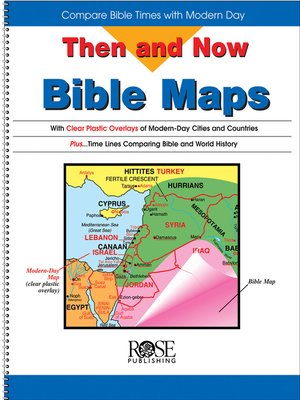 cover image of Then and Now Bible Maps